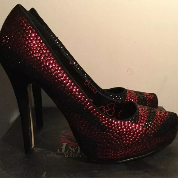 IRON FIST “The Sun Will Rise” Platform Heels🎈HP🎈 - Picture 7 of 8